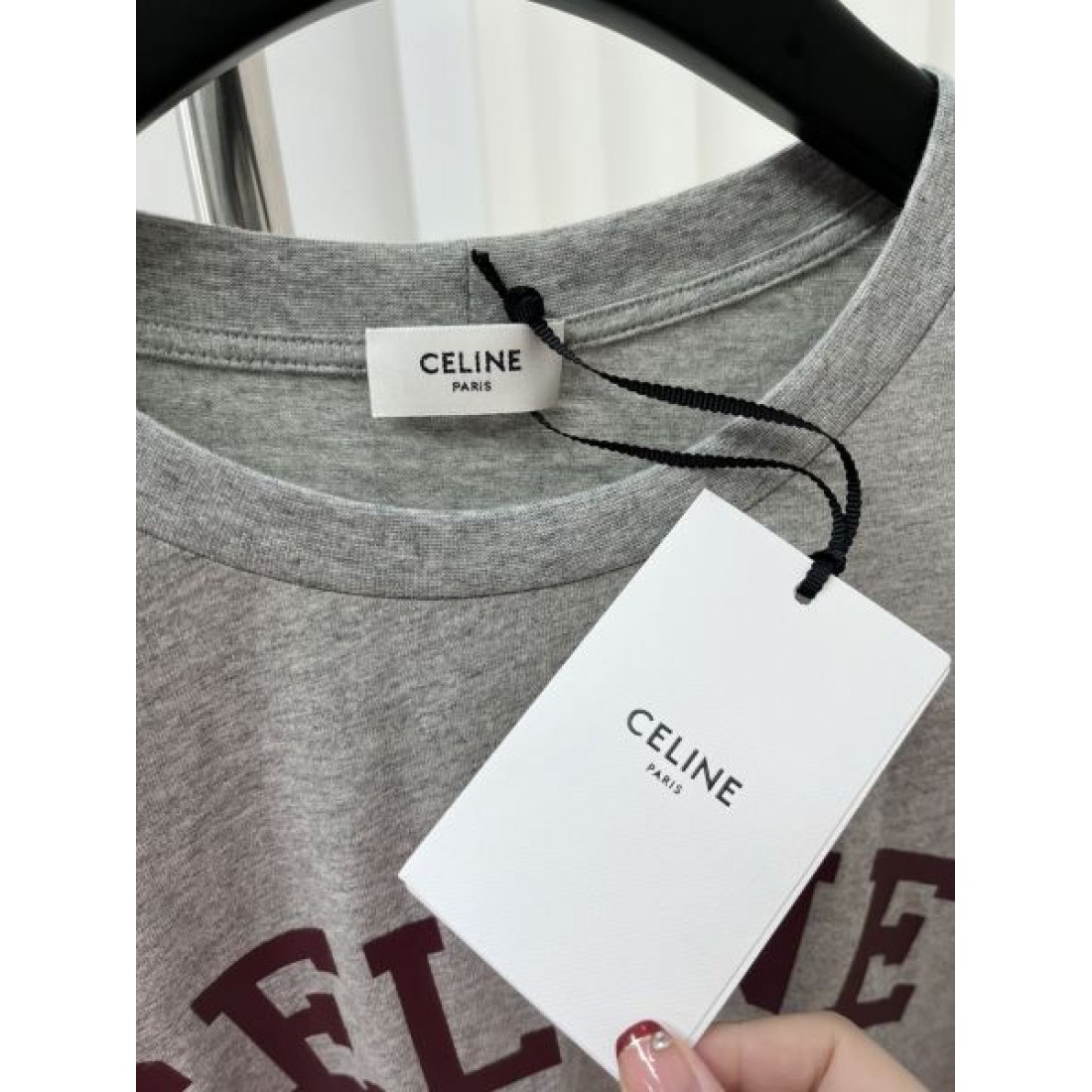 2024SS 半袖Tシャツ CELINE セリーヌ 今シーズンも人気ブランド - 画像 (8)