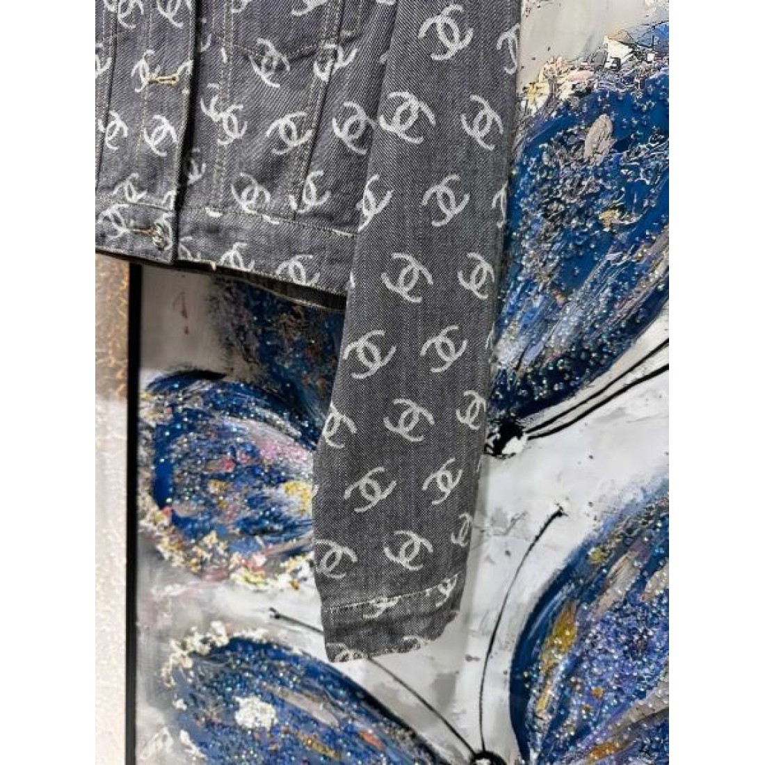 CHANEL シャネル デニムコート 2024FW 都会的な印象のスタイル - 画像 (8)