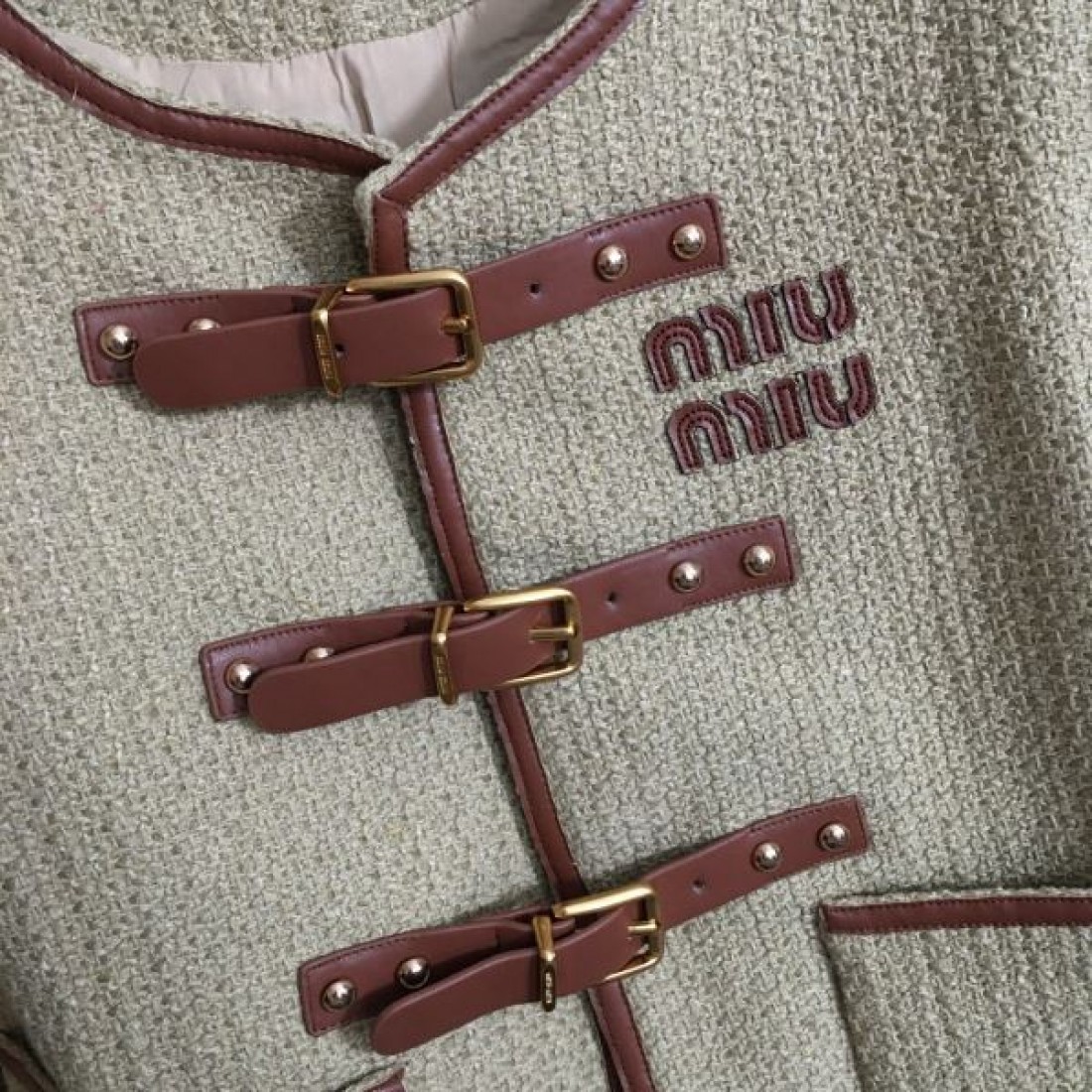 MIU MIU ミュウミュウ コート 2024FW 大注目日本未入荷 - 画像 (9)