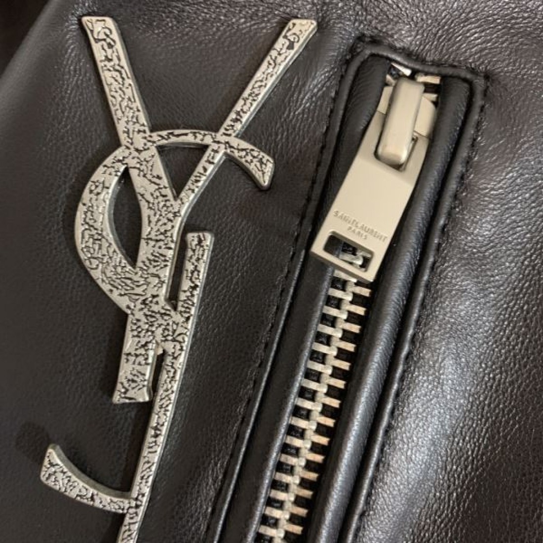YSL イヴ サンローラン ブルゾンコート 2024FW 非常に人気が高い - 画像 (9)