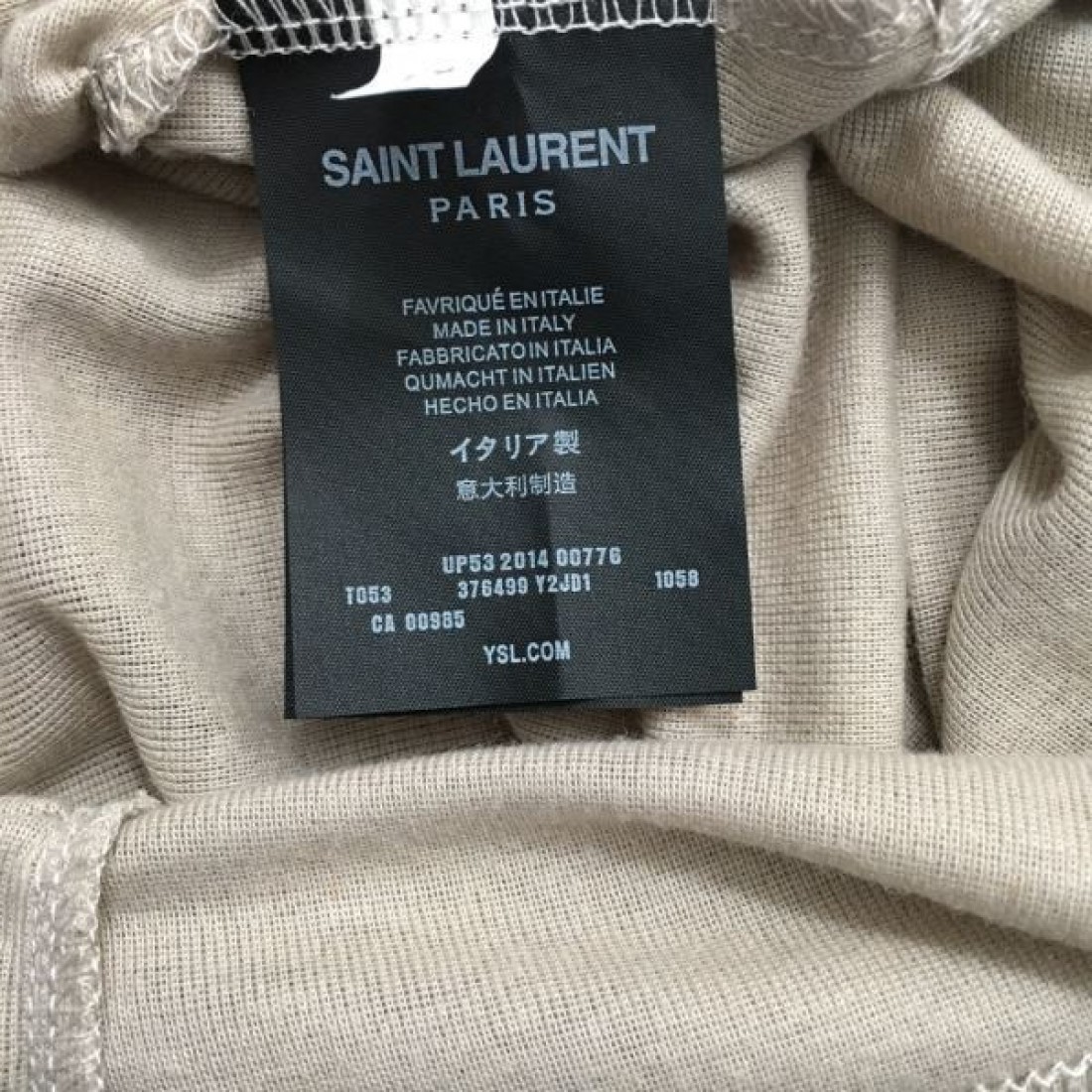 YSL イヴ サンローラン 長袖Tシャツ 2024FW 大人気セール - 画像 (11)
