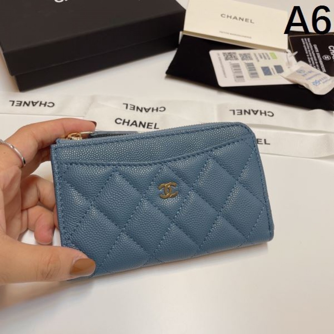 CHANEL シャネル 2024SS 大注目を浴びる春夏新作 カードケース - 画像 (7)