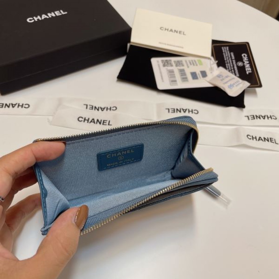 CHANEL シャネル 2024SS 大注目を浴びる春夏新作 カードケース - 画像 (9)