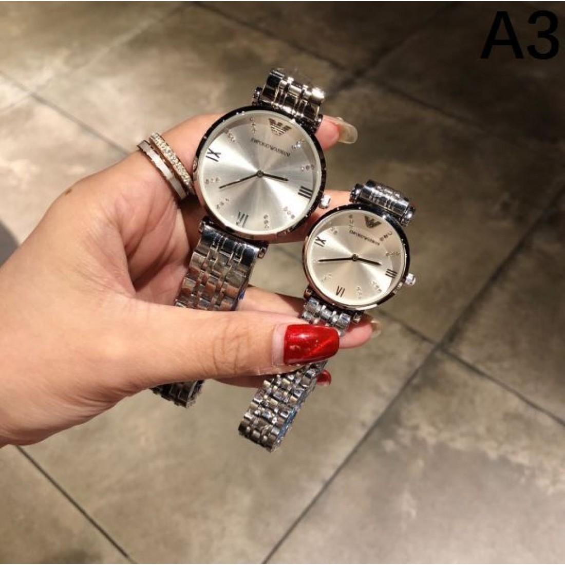 2024SS クリスマスプレゼントにも ARMANI アルマーニ 時計 ウォッチ - 画像 (4)