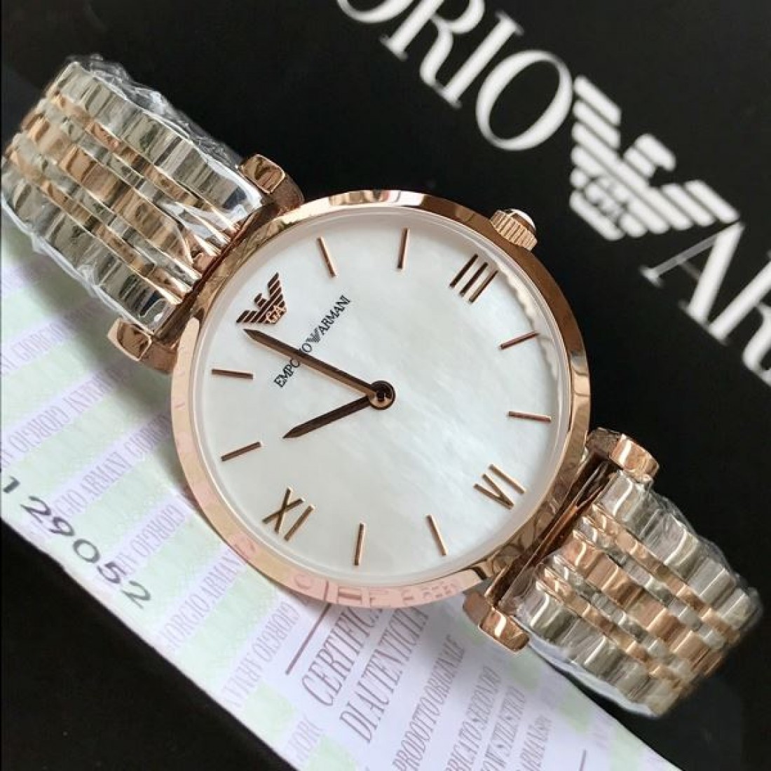 2024SS お洒落さんの愛用率が高い ARMANI アルマーニ 時計 ウォッチ - 画像 (7)