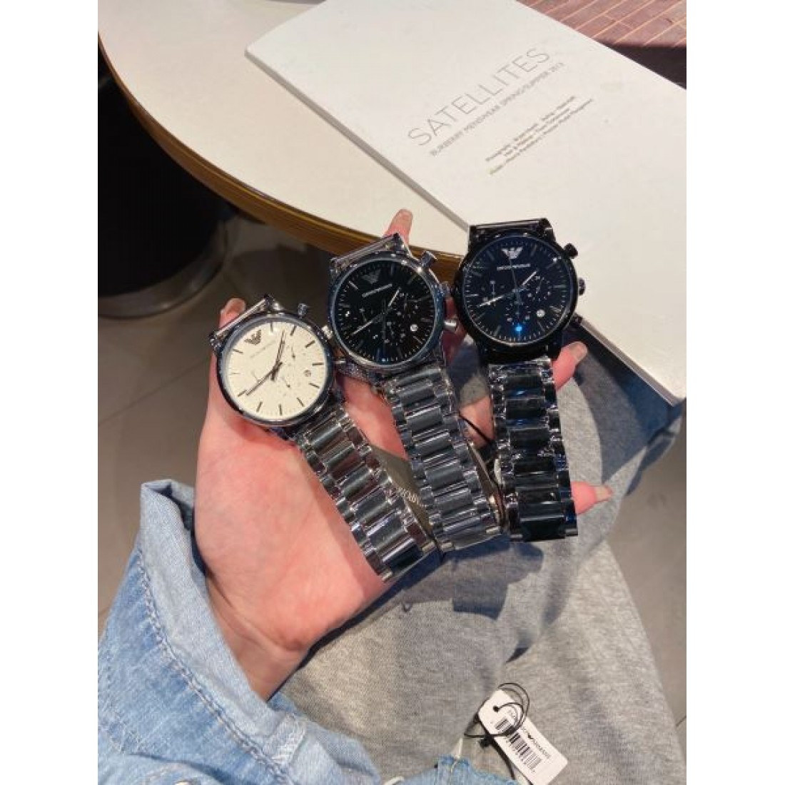 2024SS 着こなしが簡単につくれる ARMANI アルマーニ 時計 ウォッチ - 画像 (10)
