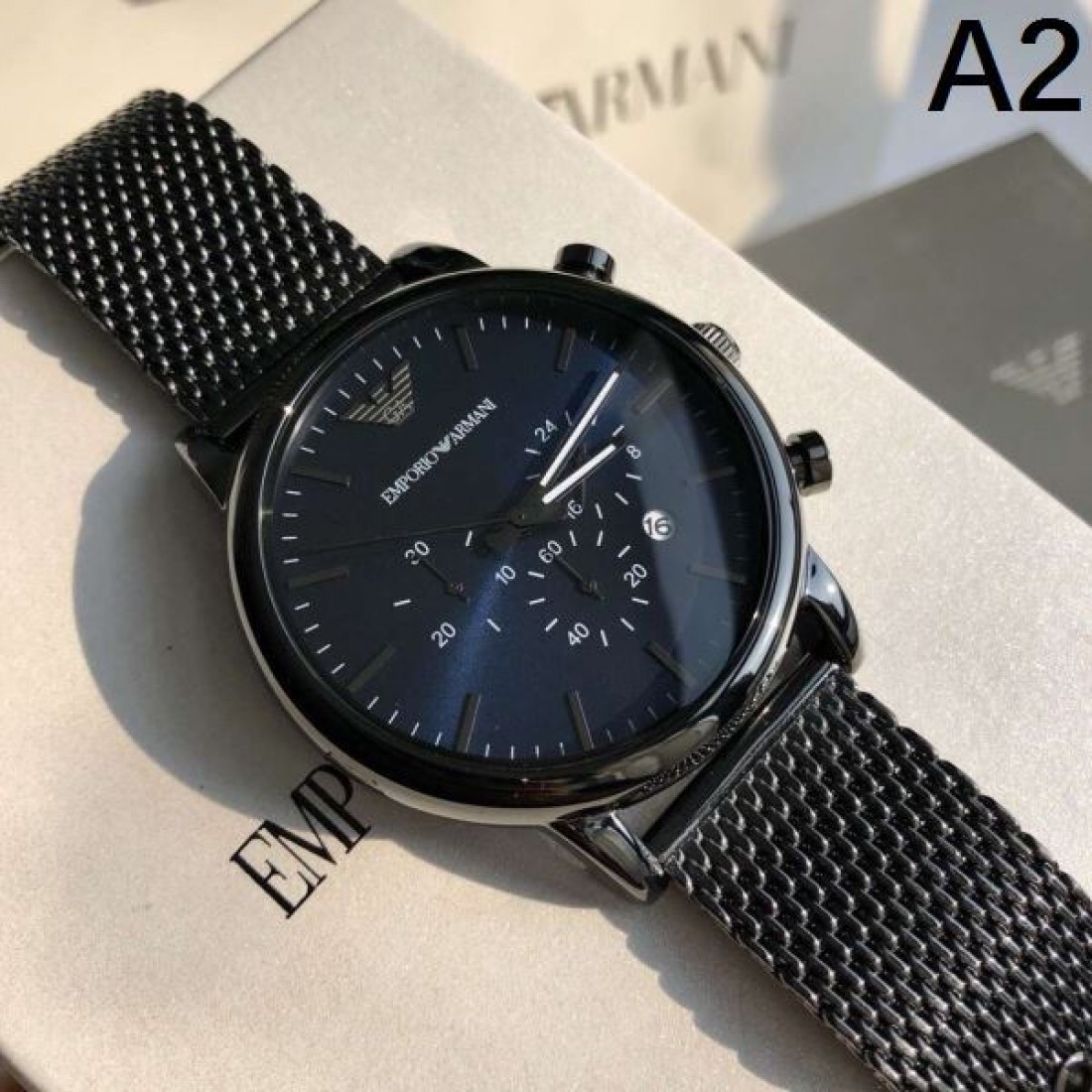 2024SS 今っぽいスタイルに決まる ARMANI アルマーニ 時計 ウォッチ - 画像 (3)