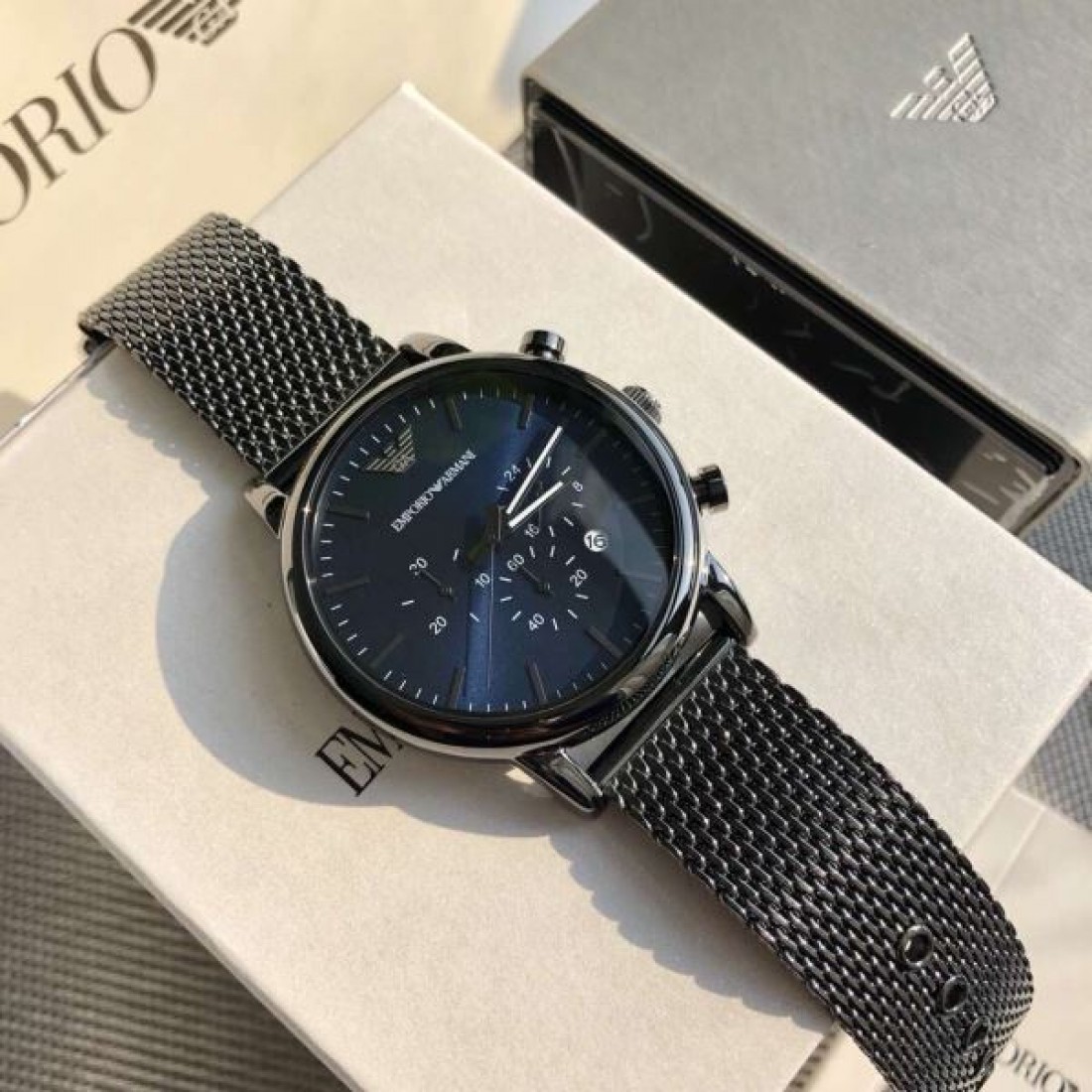 2024SS 今っぽいスタイルに決まる ARMANI アルマーニ 時計 ウォッチ - 画像 (4)