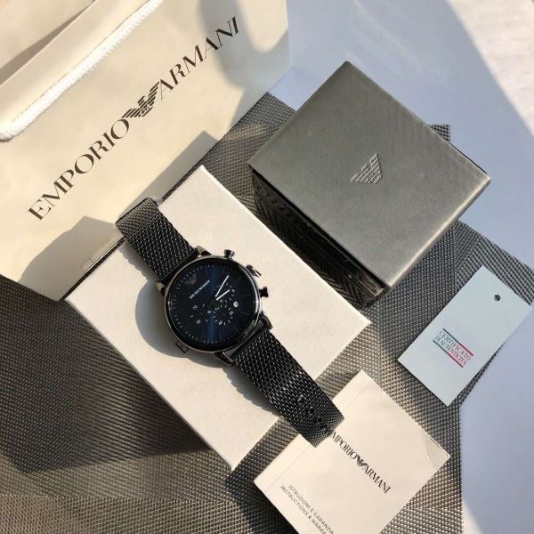 2024SS 今っぽいスタイルに決まる ARMANI アルマーニ 時計 ウォッチ - 画像 (5)