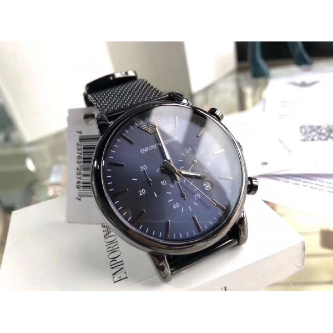 2024SS 今っぽいスタイルに決まる ARMANI アルマーニ 時計 ウォッチ - 画像 (8)