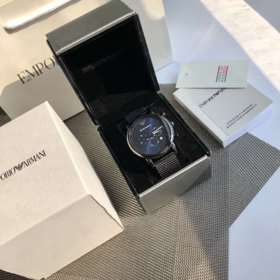 2024SS 今っぽいスタイルに決まる ARMANI アルマーニ 時計 ウォッチ - 画像 (9)