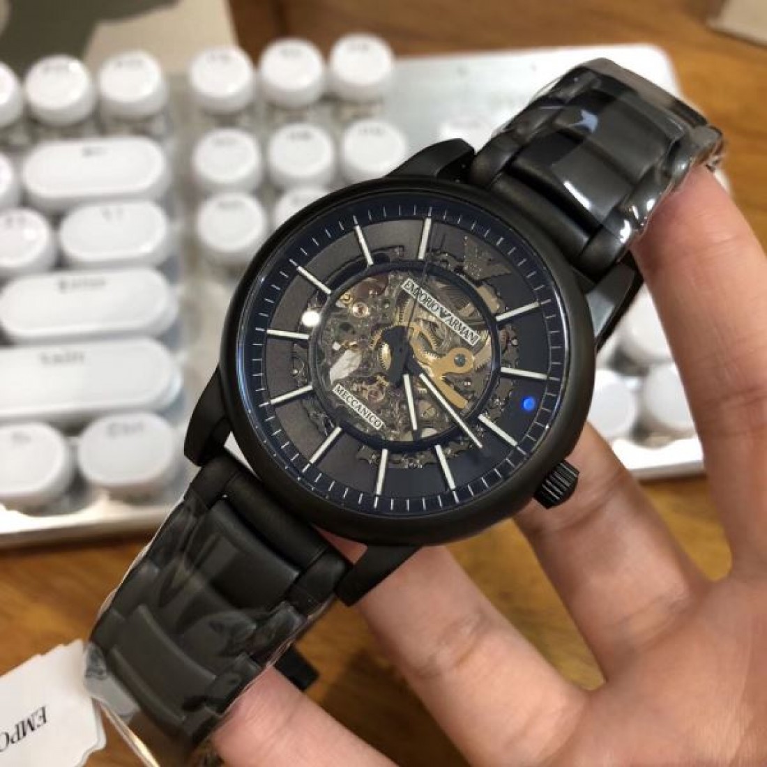 2024SS 存在感ばっちりなアイテム ARMANI アルマーニ 時計 ウォッチ - 画像 (3)