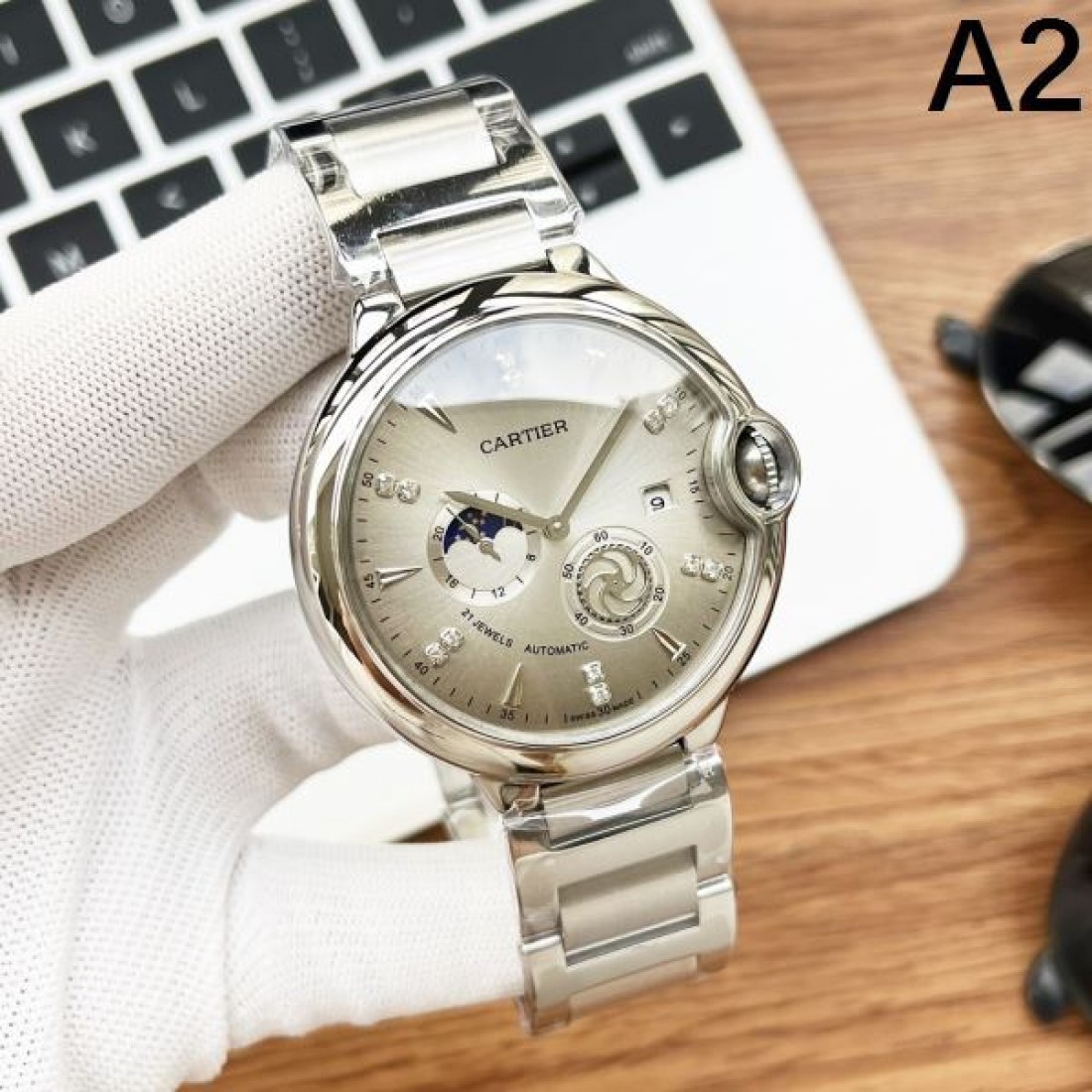 2024SS ストリートに溢れるウェア CARTIER カルティエ 時計 ウォッチ - 画像 (3)