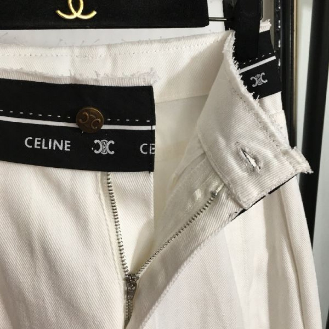 CELINE セリーヌ ワイドパンツ 2024FW 大流行新ブランドアイテム - 画像 (7)