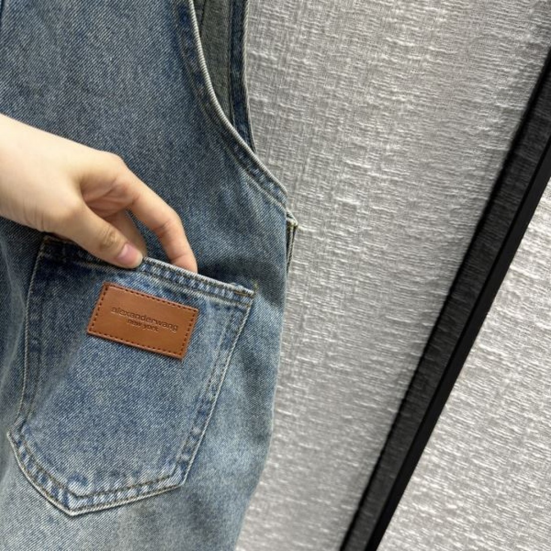 2024SS カウボーイストラップスカート ALEXANDER WANG アレキサンダーワン これで完璧 - 画像 (7)
