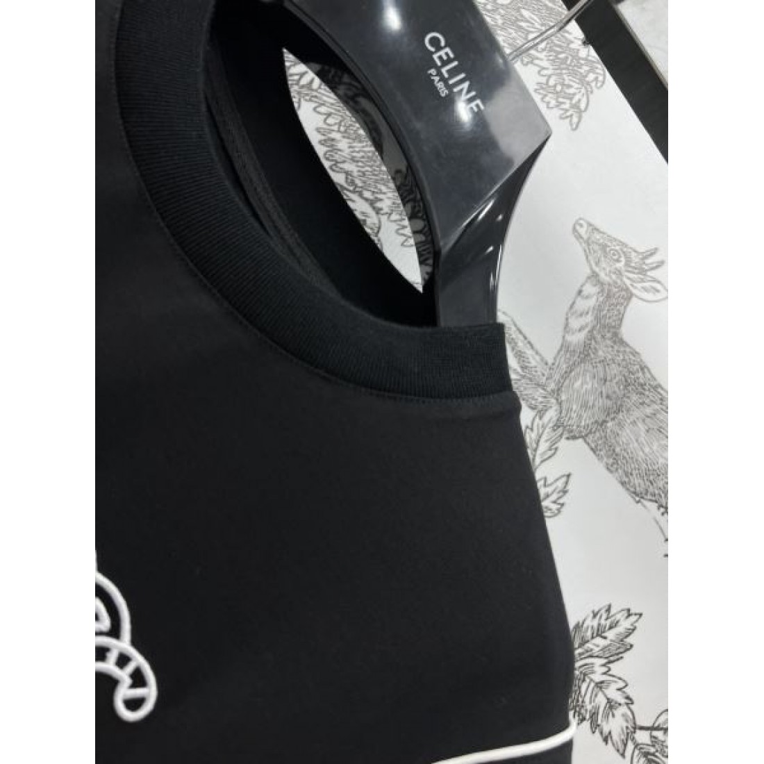 2024SS ワンピース CELINE セリーヌ 最新先取りおしゃれなロゴ入り - 画像 (7)