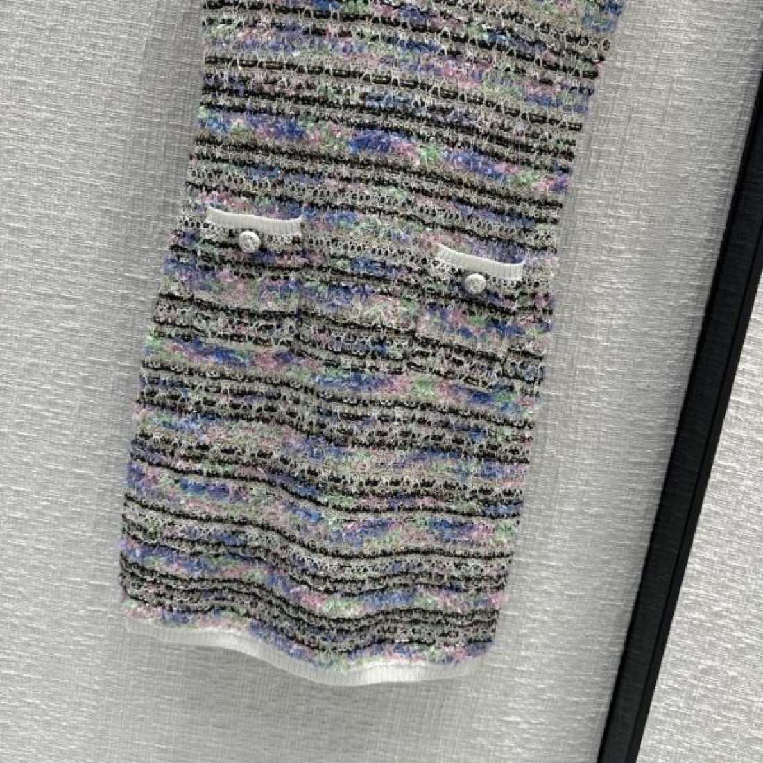 2024SS ニットベストスカート CHANEL シャネル 新作限定めっちゃ綺麗色 - 画像 (7)