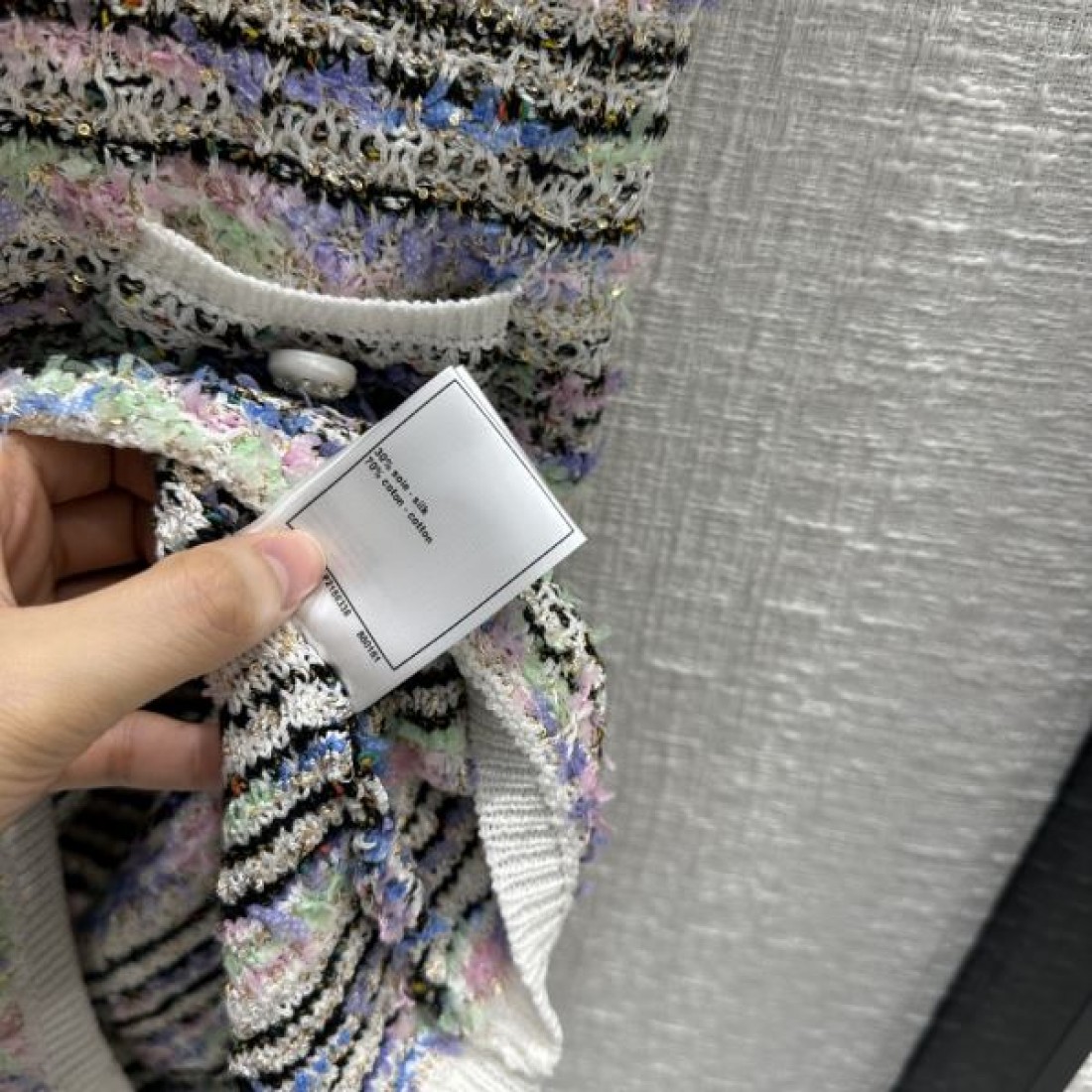 2024SS ニットベストスカート CHANEL シャネル 新作限定めっちゃ綺麗色 - 画像 (10)