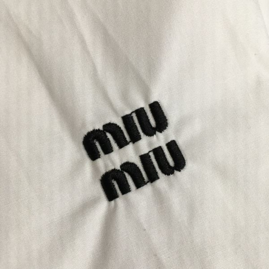 2024SS 上下セット MIU MIU ミュウミュウ 激レア 入手困難 - 画像 (8)
