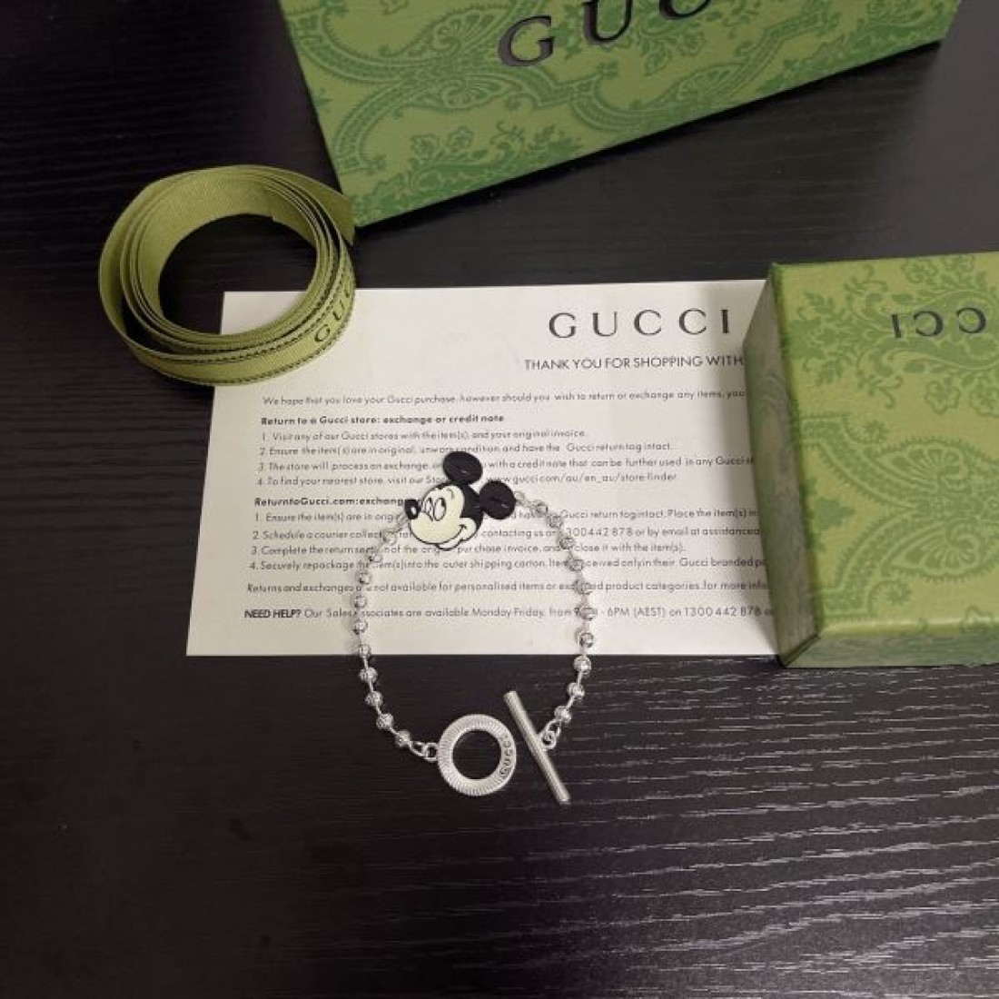 最短1週間 日本未発売 2024SS ブレスレット GUCCI グッチ - 画像 (8)