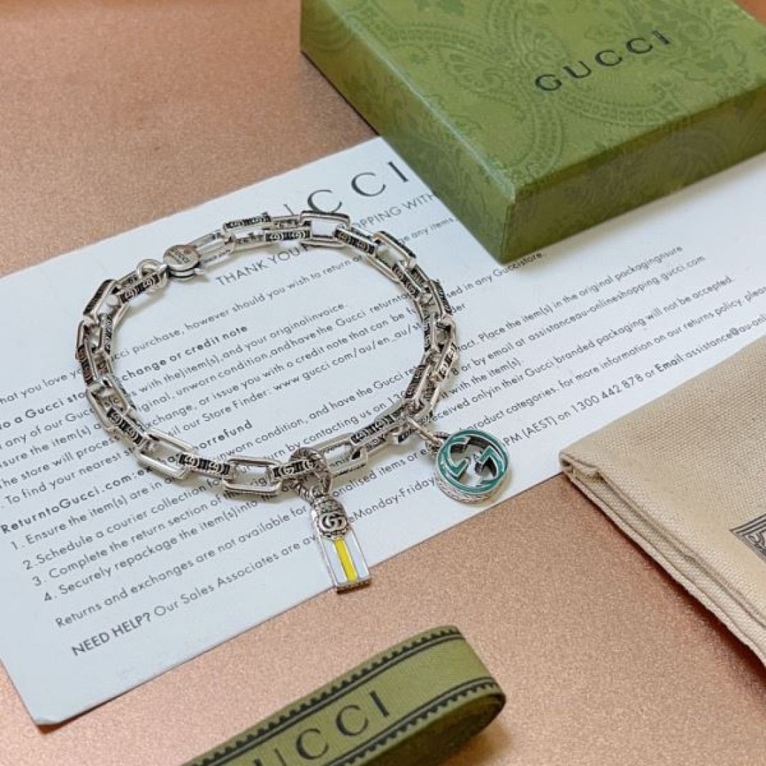 先着順早い者勝ち限定 2024SS ブレスレット GUCCI グッチ - 画像 (7)