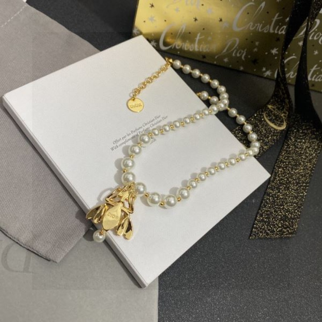 国内発セール完売間近 2024SS ネックレス DIOR ディオール - 画像 (7)