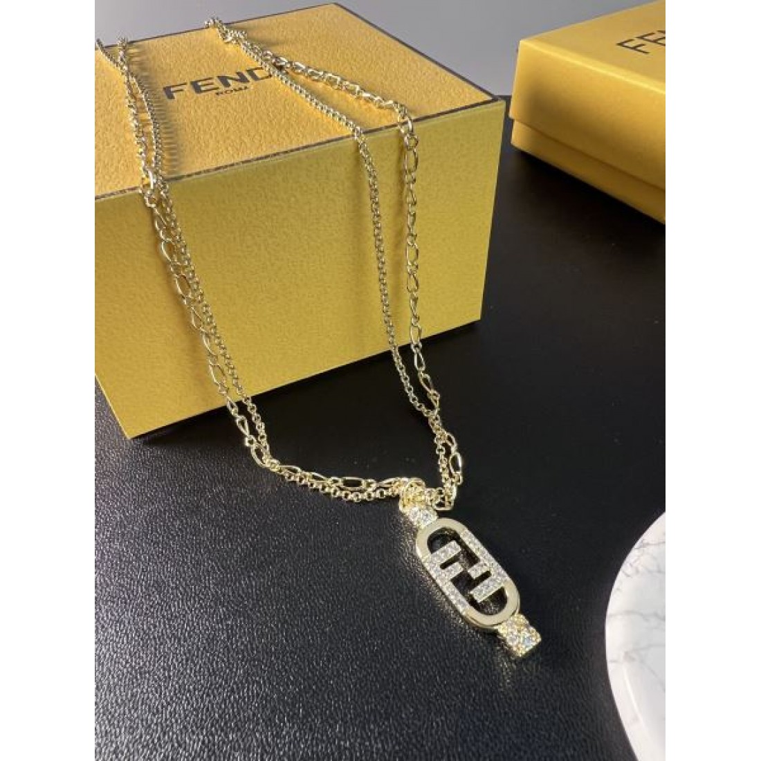 この夏は目を引くスタイル 2024SS ネックレス FENDI フェンデイ - 画像 (8)