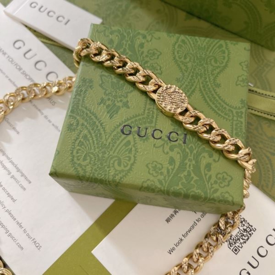 最旬トレンド間違いなし 2024SS ネックレス GUCCI グッチ - 画像 (7)