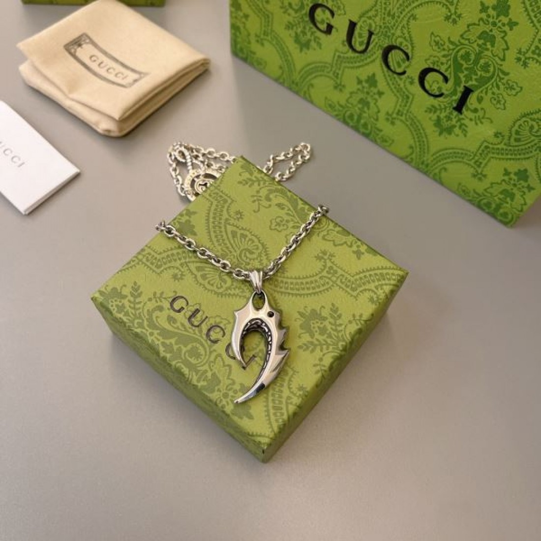 2024SS GUCCI グッチ ネックレス セレブも夢中ブランド新作 - 画像 (7)