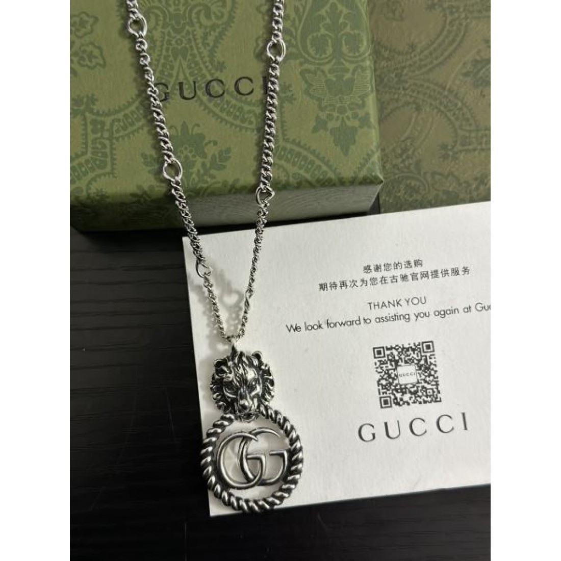 2024SS GUCCI グッチ ネックレス スタイリッシュなスタイル - 画像 (7)