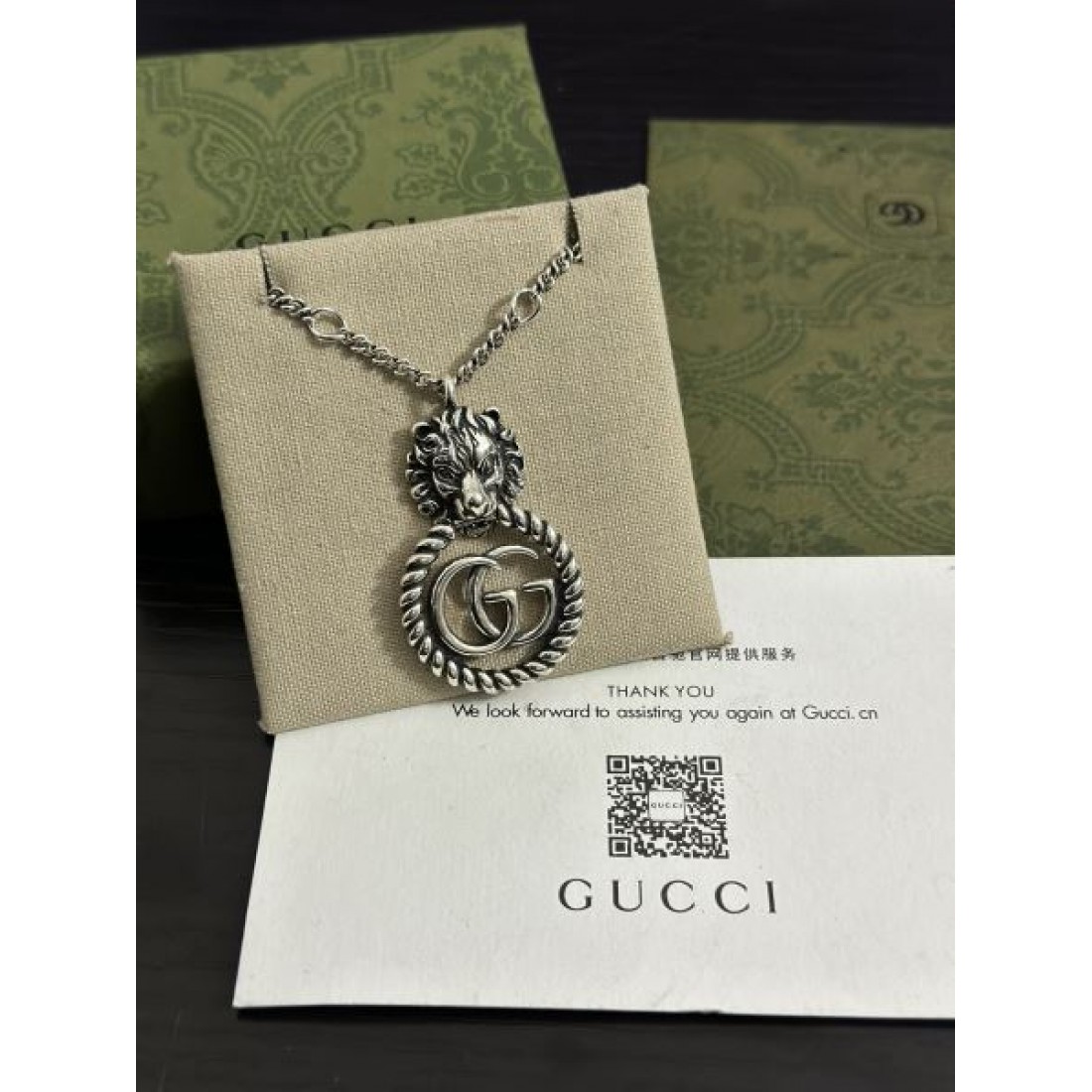 2024SS GUCCI グッチ ネックレス スタイリッシュなスタイル - 画像 (8)