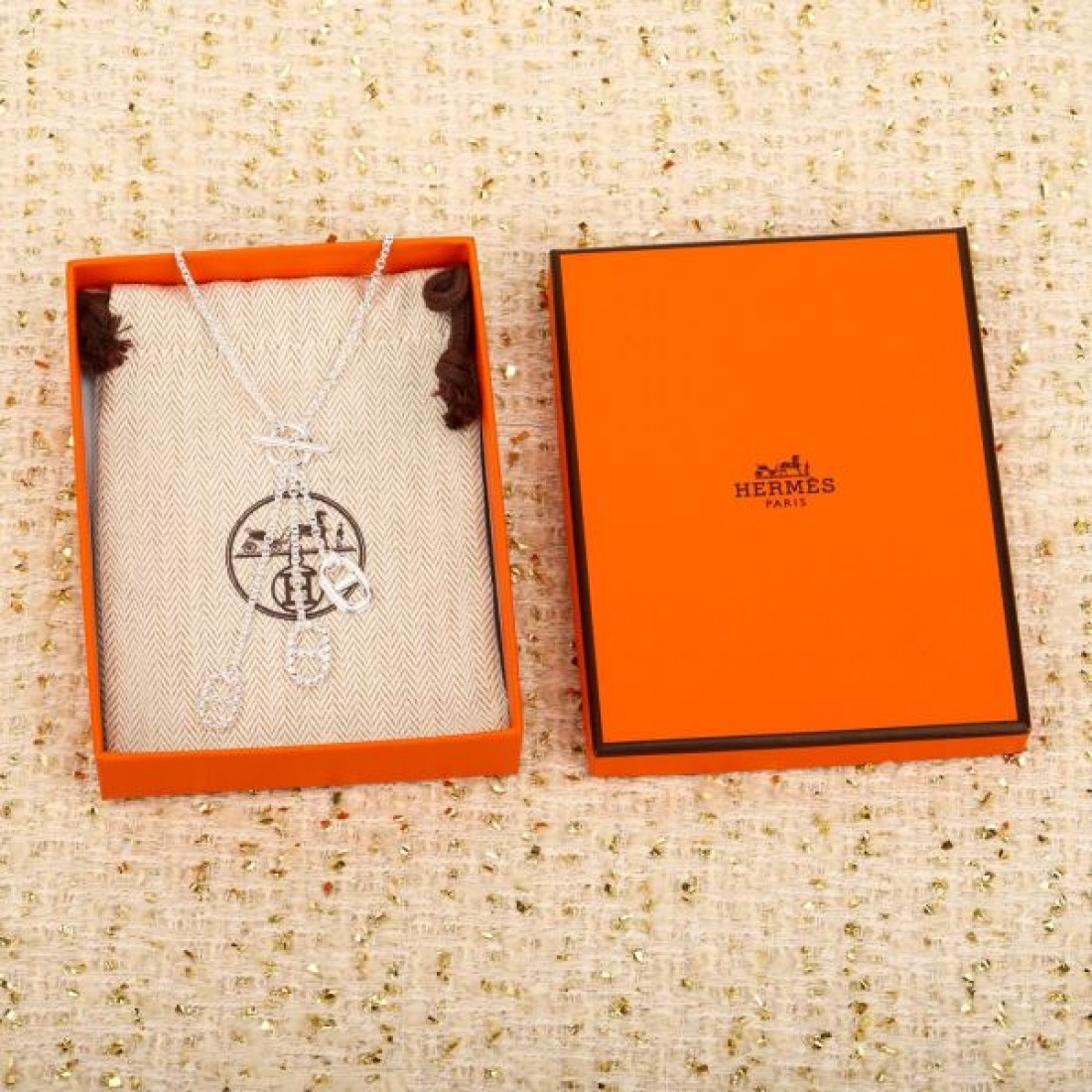 2024SS HERMES エルメス ネックレス 愛用者多数になる夏季新作 - 画像 (8)