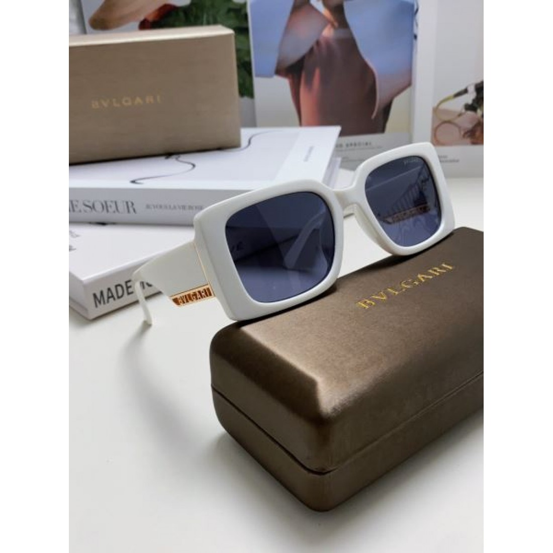 BVLGARI ブルガリ 2024SS サングラス 国内完売の入手困難アイテム - 画像 (9)