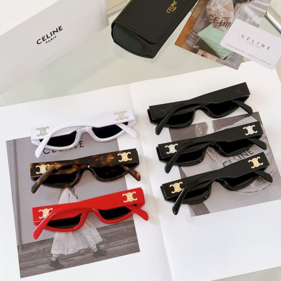 CELINE セリーヌ 2024SS サングラス 国境も時代も超えた夏季新作 - 画像 (8)