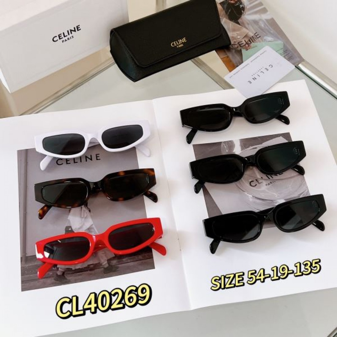 CELINE セリーヌ 2024SS サングラス 国境も時代も超えた夏季新作 - 画像 (10)