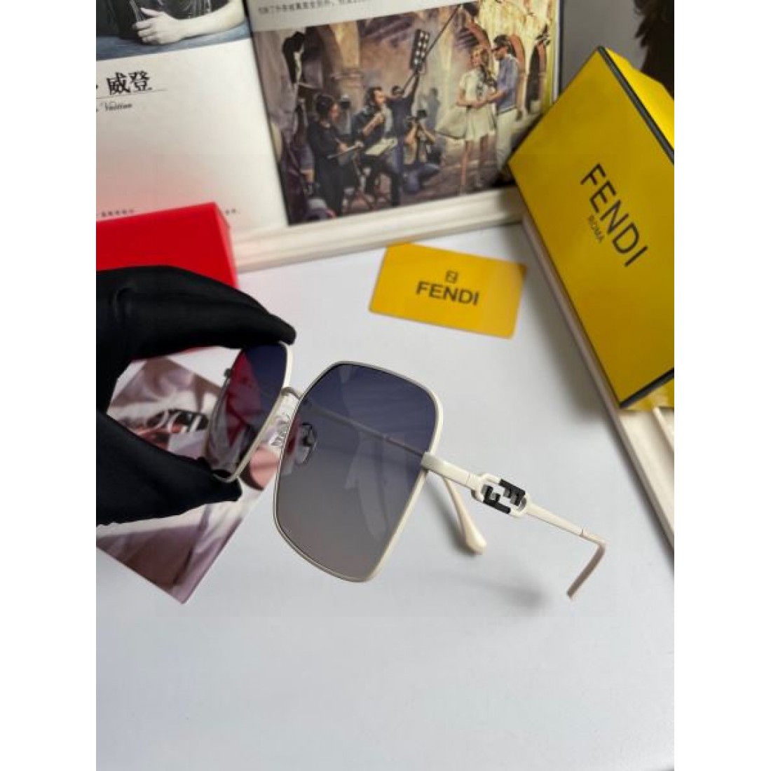 FENDI フェンデイ 2024SS サングラス 人気沸騰中！おしゃれ新品 - 画像 (7)