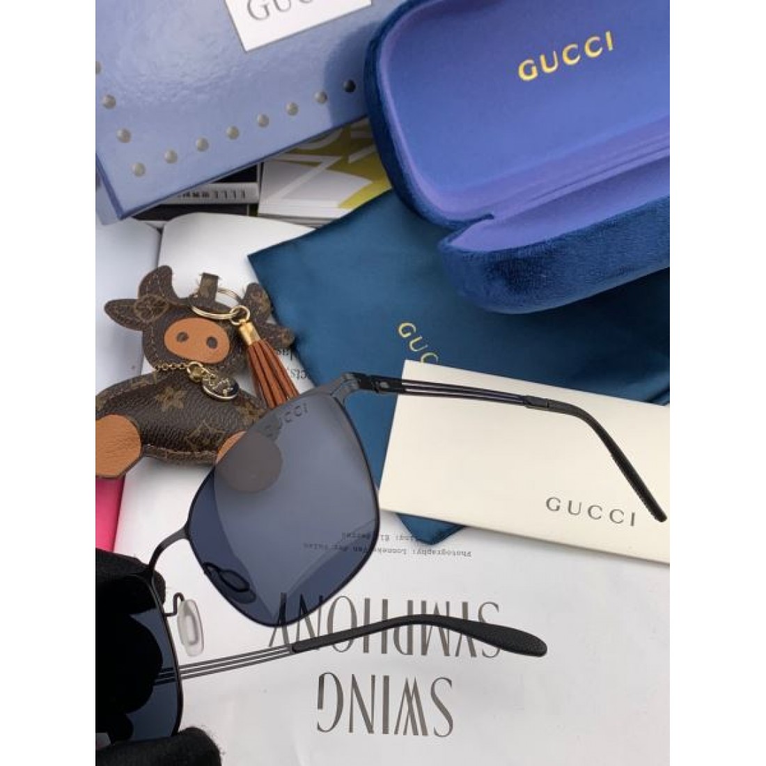GUCCI グッチ 2024SS サングラス 遊び心が溢れるアイテム - 画像 (7)