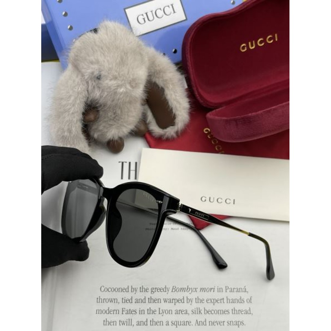 GUCCI グッチ 2024SS サングラス 都会的な印象のスタイル - 画像 (7)