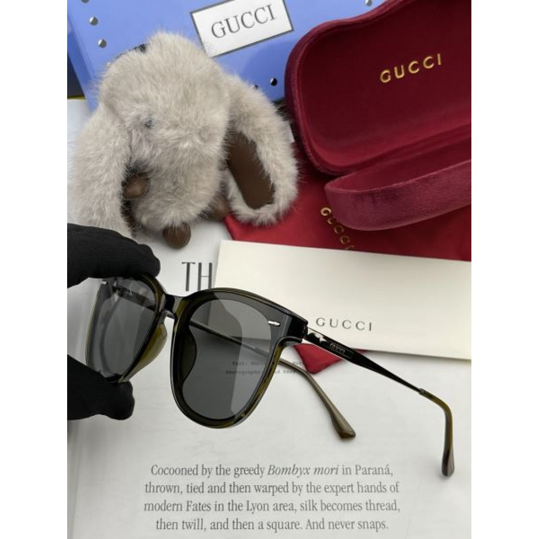 GUCCI グッチ 2024SS サングラス 都会的な印象のスタイル - 画像 (9)