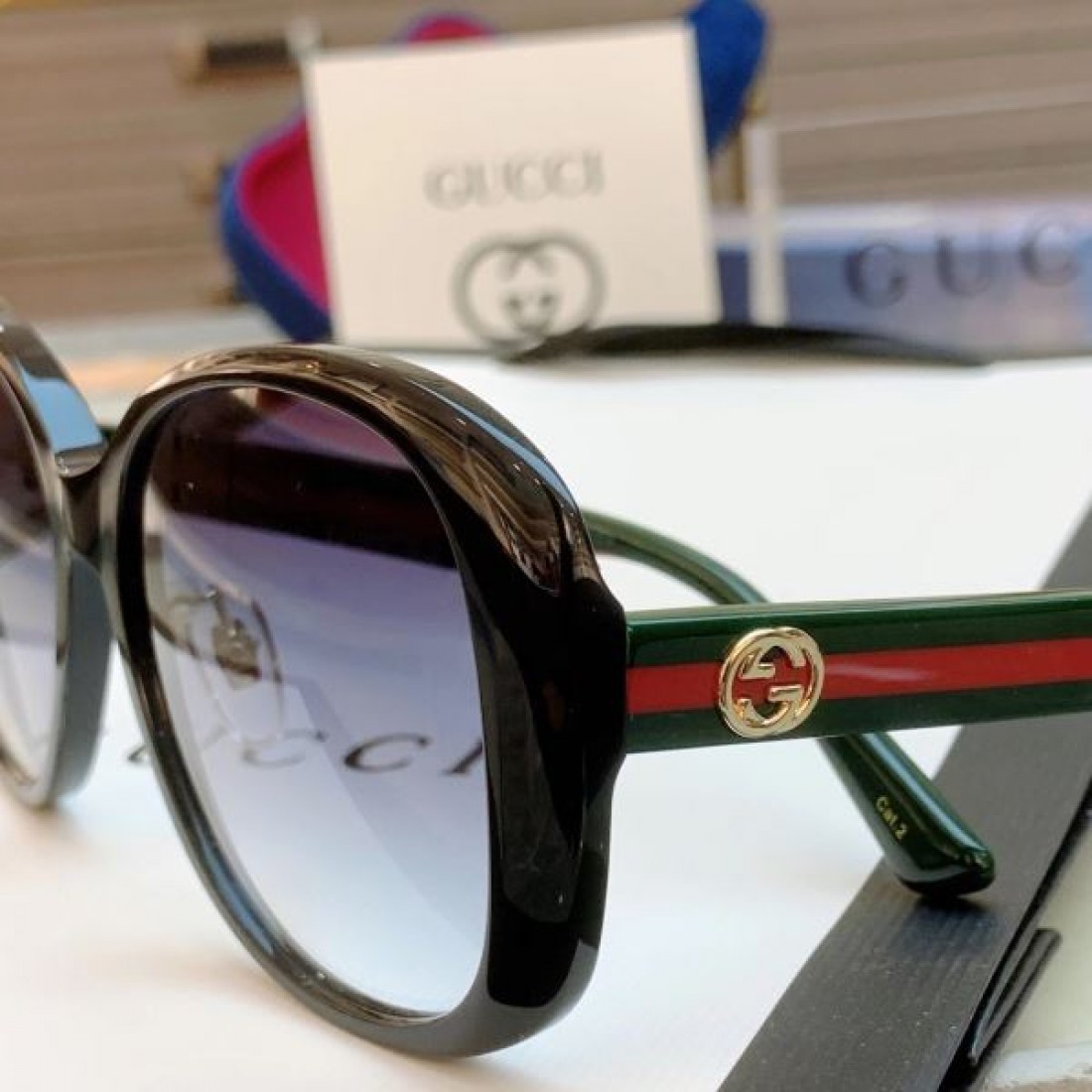 GUCCI グッチ 2024SS サングラス 可愛い完売確実 大人気 - 画像 (8)