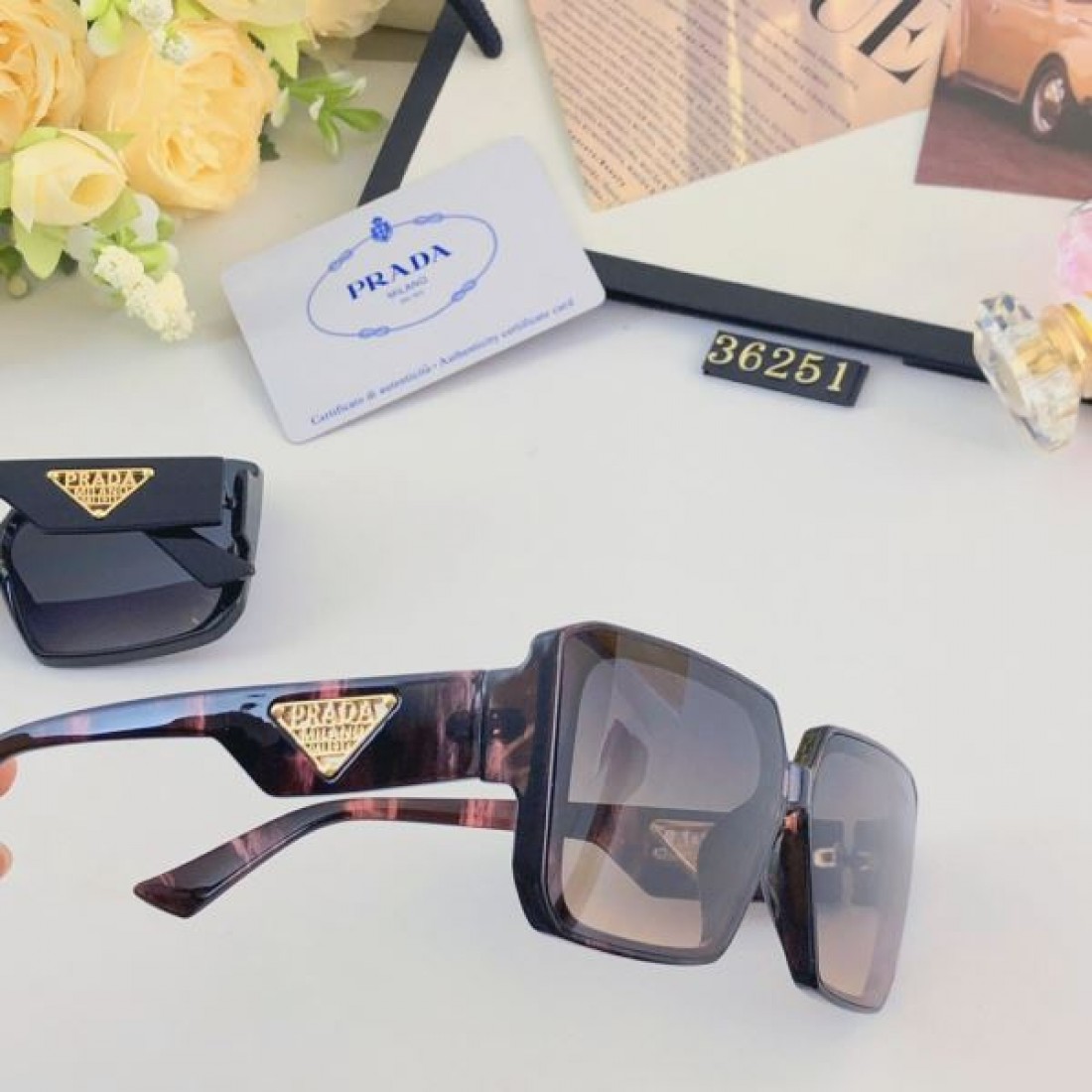 PRADA プラダ 2024SS サングラス 今年らしく魅力的アップ - 画像 (9)