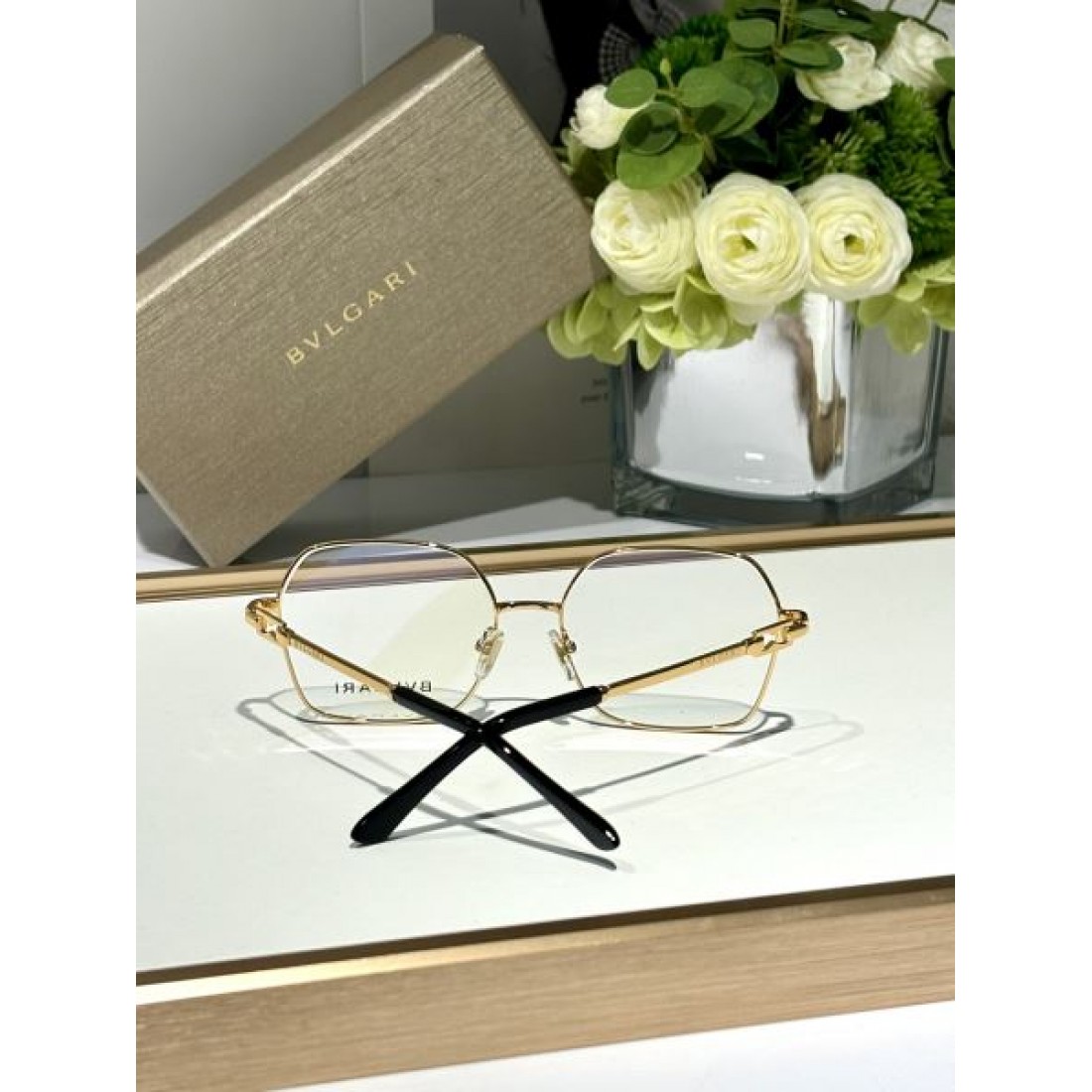 2024FW 透明サングラス BVLGARI ブルガリ 新作限定華やかキュート - 画像 (8)