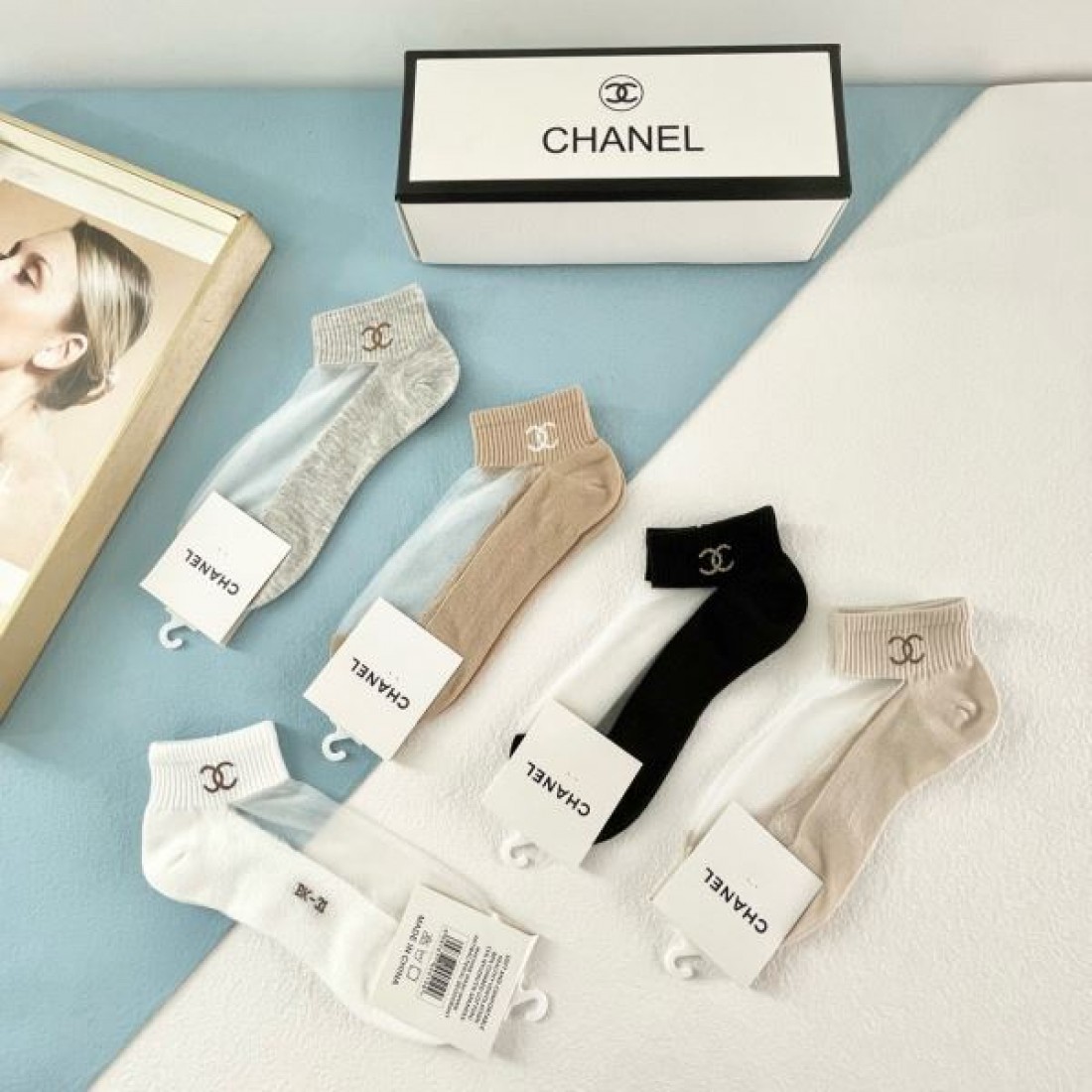 2024SS 靴下 CHANEL シャネル 春夏のコレクションで新作 - 画像 (8)