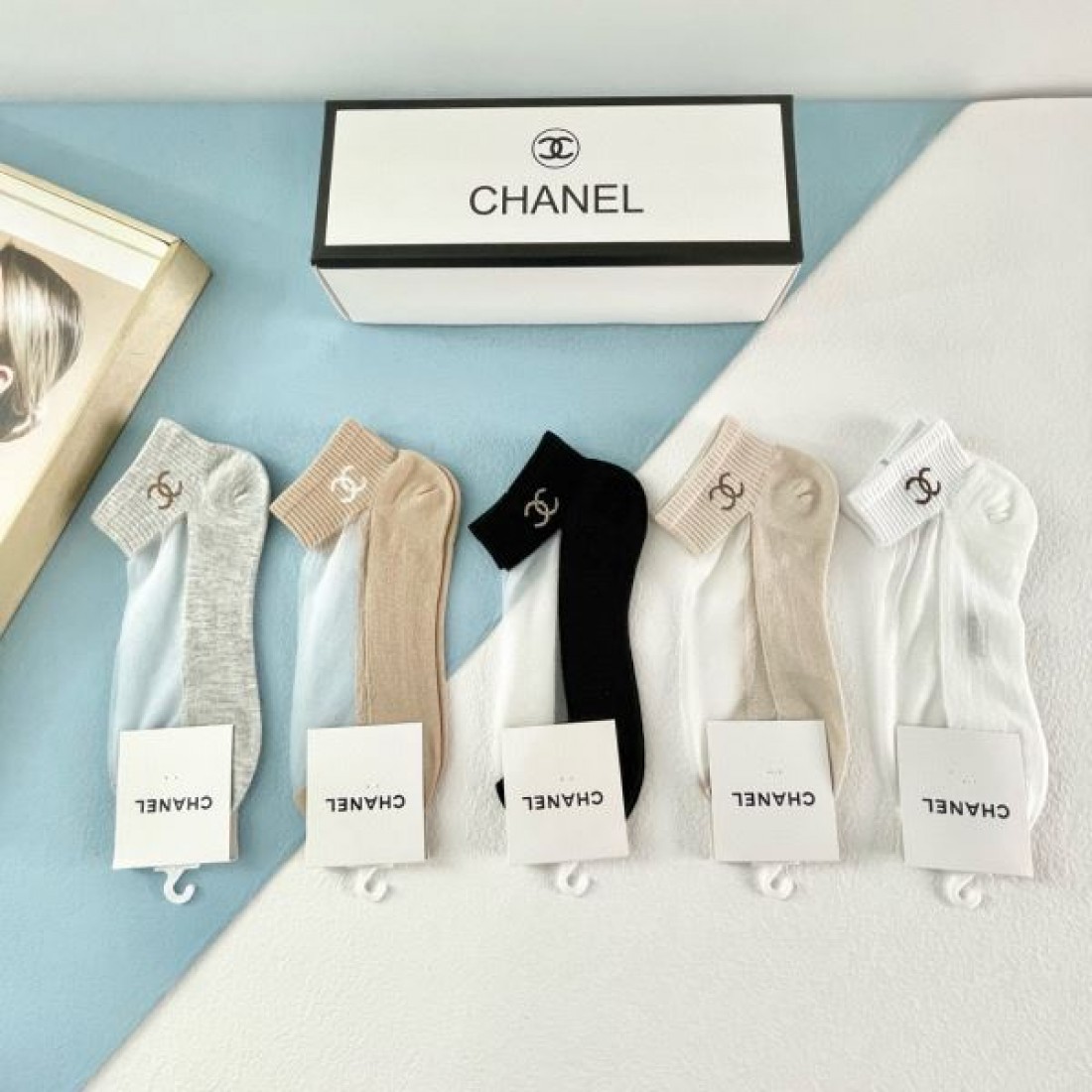 2024SS 靴下 CHANEL シャネル 春夏のコレクションで新作 - 画像 (9)