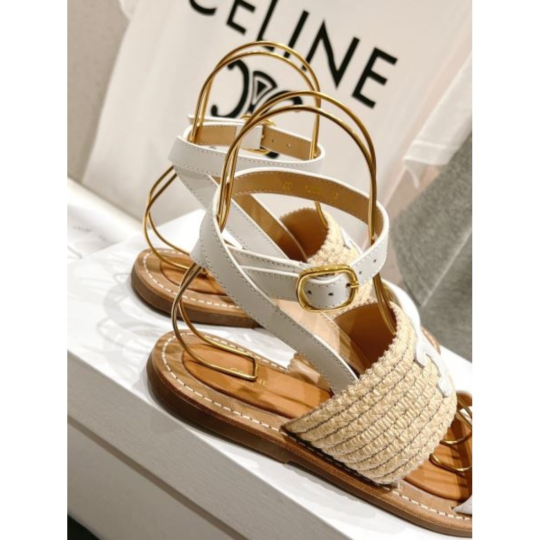 2024SS 夏の定番スタイルをアップ CELINE セリーヌ レディースサンダル - 画像 (9)