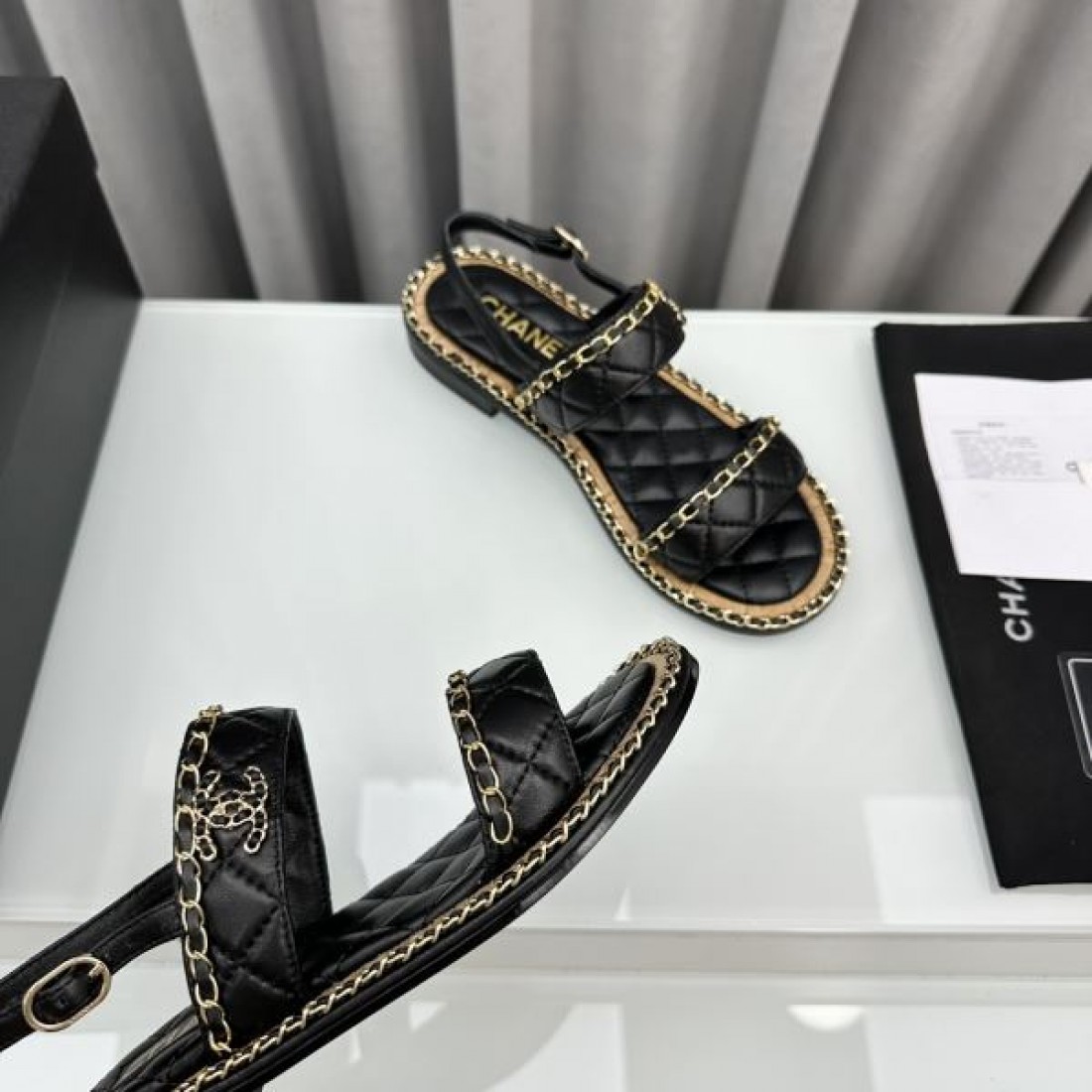 2024SS 大人っぽいスタイルが完成 CHANEL シャネル レディースサンダル - 画像 (10)