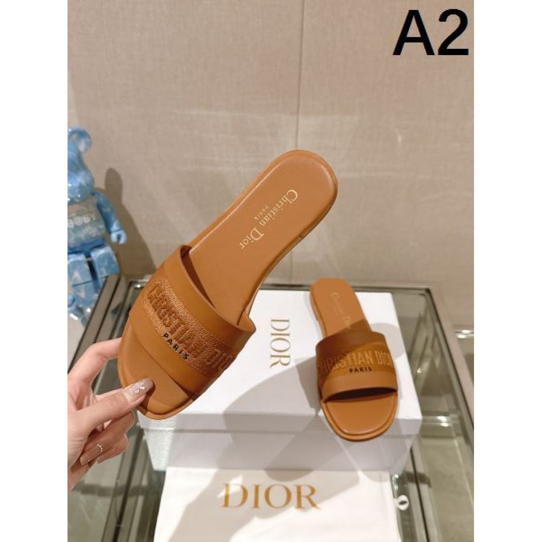2024SS 顧客セール大特価早い者勝ち DIOR ディオール レディーススリッパ - 画像 (3)