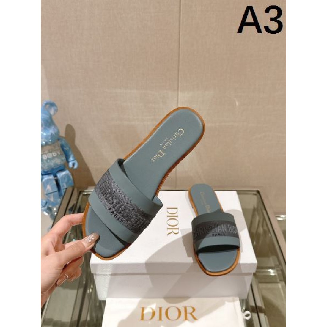 2024SS 顧客セール大特価早い者勝ち DIOR ディオール レディーススリッパ - 画像 (4)