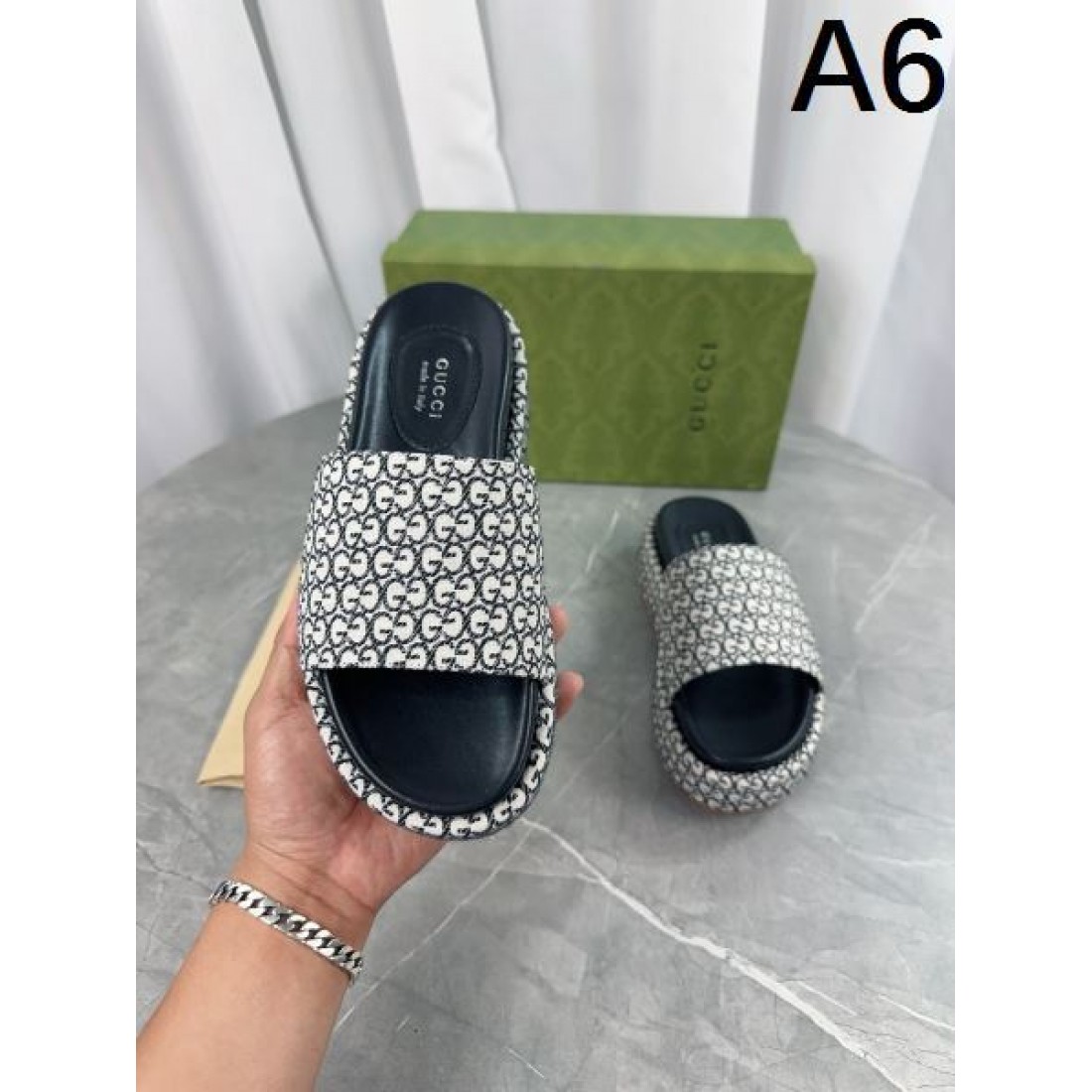 2024SS 夏のおでかけにもぴったり GUCCI グッチ レディーススリッパ - 画像 (7)