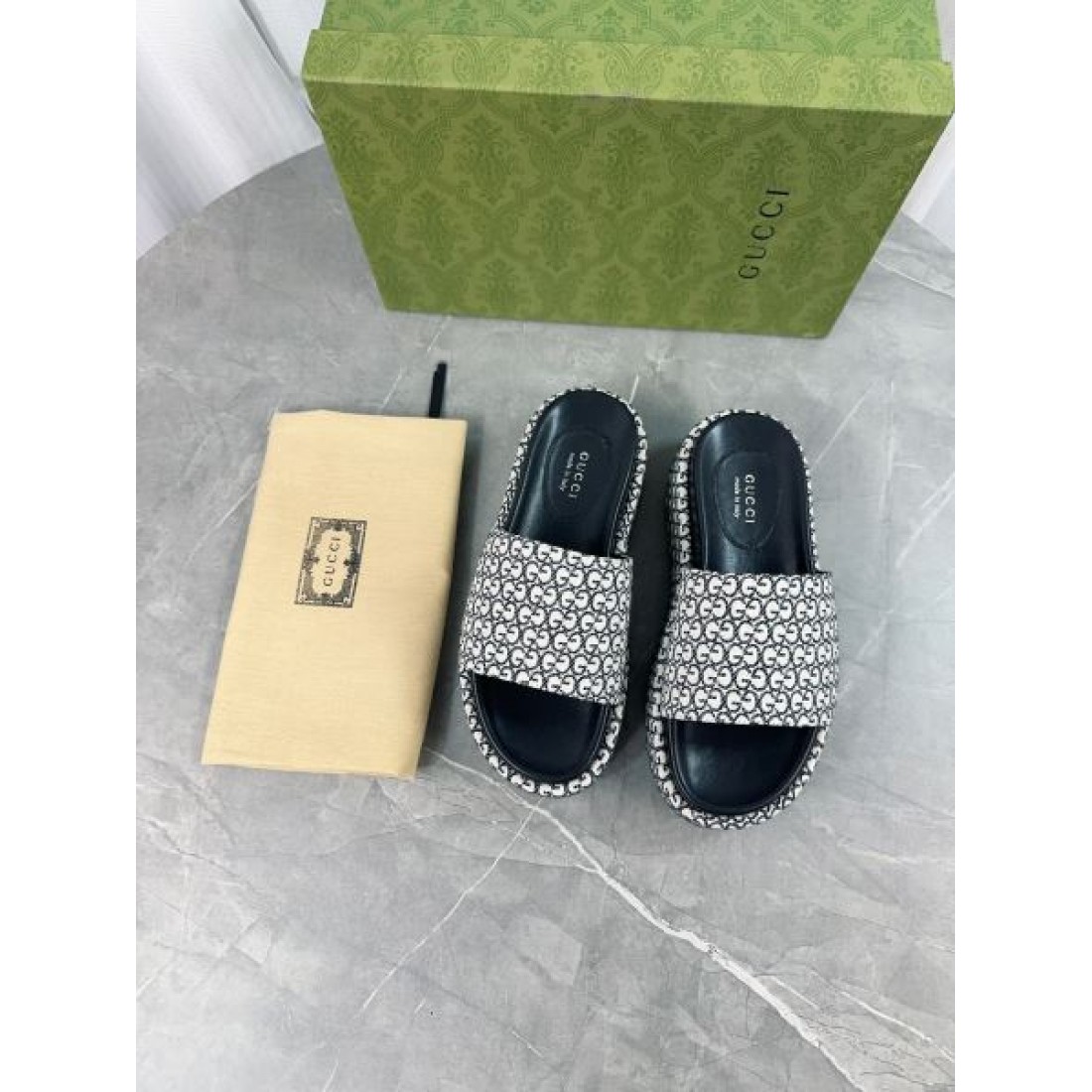 2024SS 夏のおでかけにもぴったり GUCCI グッチ レディーススリッパ - 画像 (8)